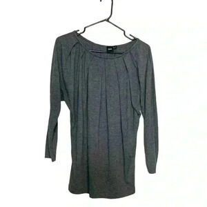 ASOS Drop Shoulder, Ling Sleeve, Gray, Soft, 4 way stretch Tunic Style Top Sz 4